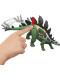Динозавр Стегозавр Світ Юрського Періоду Jurassic World Survival Gigantic Thrashers Stegosaurus Dinosaur Mattel (JKL85)