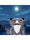 М'яка плюшева іграшка Монстр Кіт з широкими очима Fuggler Ugly Monster Alley Cats Wide Eyed Cat (15752E)