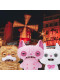 М'яка плюшева іграшка Монстр Кіт Зморшик Смердючко Fuggler Ugly Monster Alley Cats Wrinkle Mcstinkles (15752A)