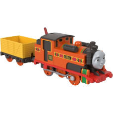 Моторизований паровозик Ніа Томас та Друзі Thomas & Friends Motorized Classic Nia Battery-Powered Engine Fisher-Price (JGF97)