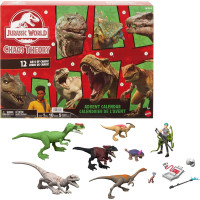 Адвент календар Динозаври світ Юрського Періоду Jurassic World Chaos Theory Advent Calendar Mattel (JGM17)
