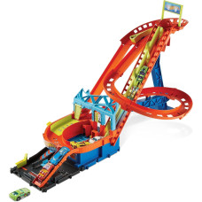 Трек Хот Вілс Гонки на Американський Гірках з 5 машинками Hot Wheels City Roller Coaster Rally Playset with 5 Cars (HJV69)