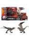 Набір з 2 Динозаврів Мутадон Світ юрського періоду Jurassic World Ultimate Damage Mutadon Destruction Pack 2 Dinosaur Mattel (JLD30)