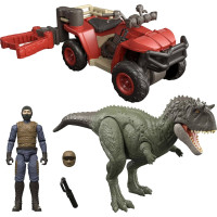 Квадроцикл з Динозавром Екріксинатозавр Світ Юрського Періоду Jurassic World ATV with Einiosaurus Dinosaur Mattel (JKG91)