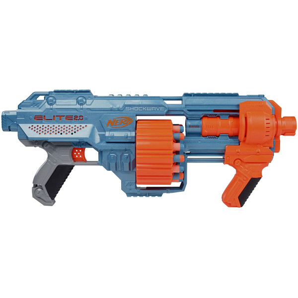 Бластер Нерф Еліт Шоквейв Nerf Elite 2.0 Shockwave RD-15 Blaster Hasbro (E9527)
