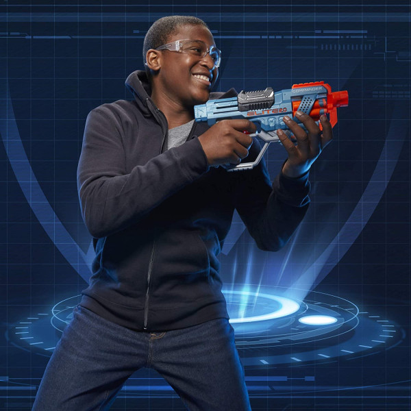 Бластер Нерф Еліт Коммандер Nerf Elite 2.0 Commander RD-6 Blaster Hasbro (E9485)