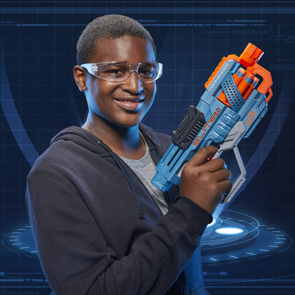 Бластер Нерф Еліт Коммандер Nerf Elite 2.0 Commander RD-6 Blaster Hasbro (E9485)