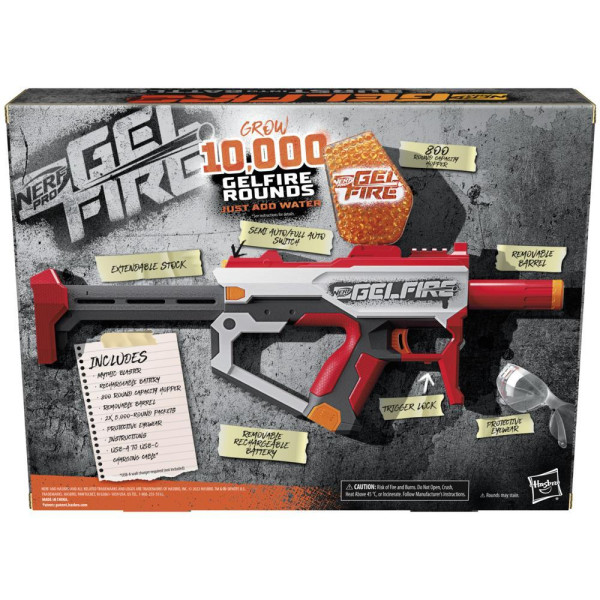 Бластер Нерф Про Гельфаєр Міфічний Nerf Pro Gelfire Mythic Blaster Hasbro (F7267)