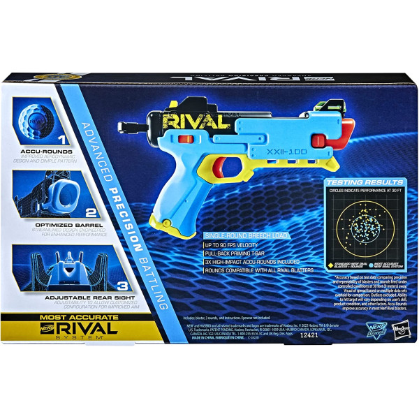 Бластер Нерф Райвал Фейт Nerf Rival Fate XXII-100 Blaster Hasbro (F3955)