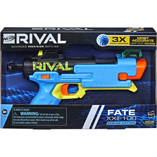 Бластер Нерф Райвал Фейт Nerf Rival Fate XXII-100 Blaster Hasbro (F3955)