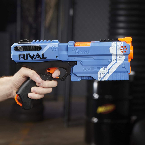 Бластер Нерф Райвал Кронос Nerf Rival Kronos XVIII-500 Blaster Blue Hasbro (E3381)