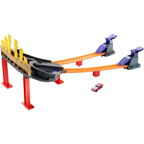 Ігровий набір Трек Хот Вілс Божевільні гонки Hot Wheels Super Speed Blastway Track Set (CDL49)