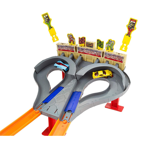 Ігровий набір Трек Хот Вілс Божевільні гонки Hot Wheels Super Speed Blastway Track Set (CDL49)