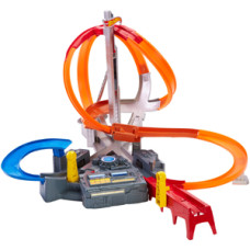 Трек Хот Вілс Запаморочливі віражі Штормове обертання Hot Wheels Spin Storm Track Set (CDL45)