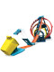 Трек Хот Вілс Потрійна петля Hot Wheels Track Builder Unlimited Triple Loop Kit (GLC96)