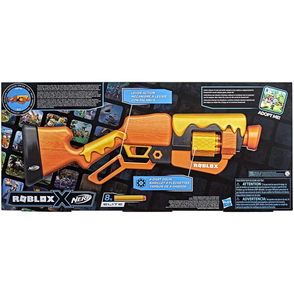Бластер Нерф Роблокс Бджоли Nerf Roblox Adopt Me Bees Hasbro (F2486)