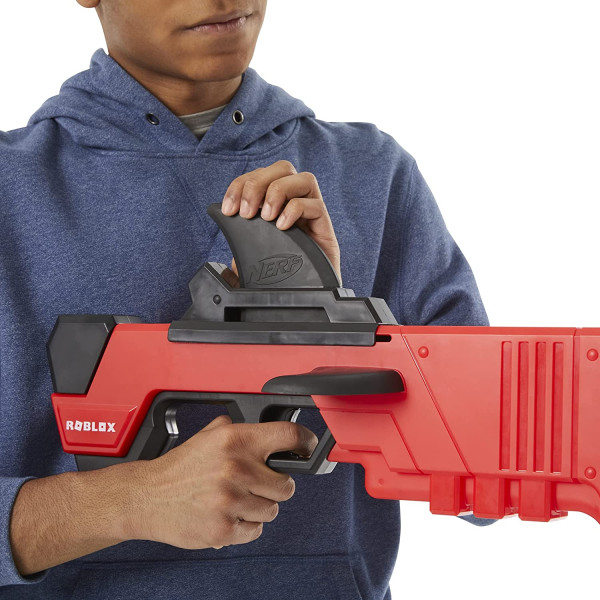 Бластер Нерф Роблокс Акула Nerf Roblox MM2: Shark Seeker Dart Blaster Hasbro (F2488)