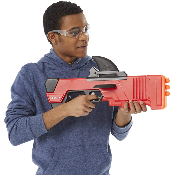 Бластер Нерф Роблокс Акула Nerf Roblox MM2: Shark Seeker Dart Blaster Hasbro (F2488)