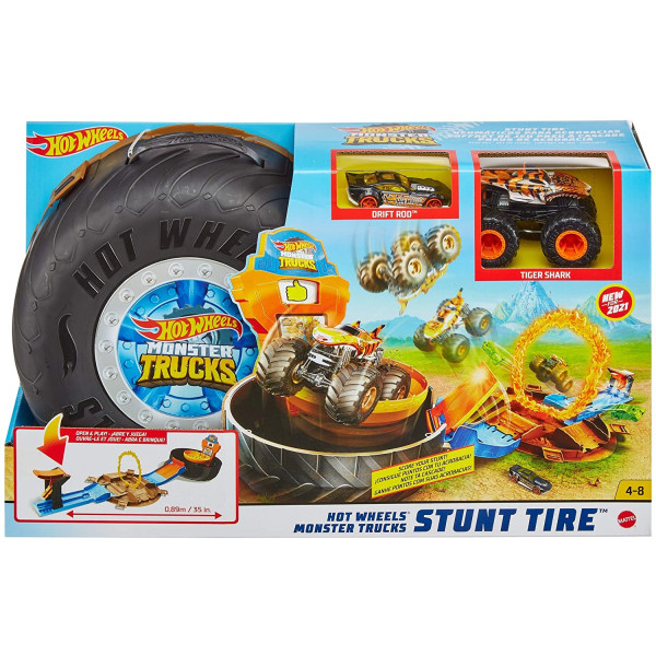 Трек Хот Вілс Монстер тракс Арена для трюків Hot Wheels Monster Trucks Epic Loop Challenge (GVK48)