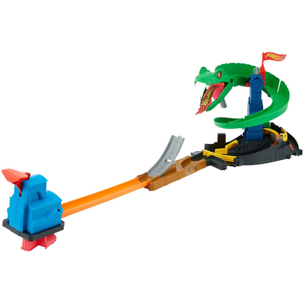 Трек Хот Вілс Атака Кобри Hot Wheels City Cobra Crush Playset (FNB20)
