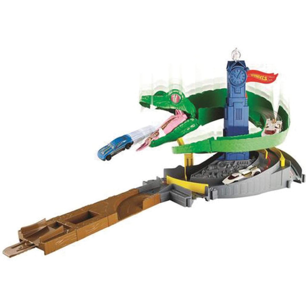 Трек Хот Вілс Атака Кобри Hot Wheels City Cobra Crush Playset (FNB20)