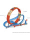 Ігровий набір Трек Хот Вілс Велитенська петля Шалені зіткнення Hot Wheels Massive Loop Mayhem Track Set (GTV14)