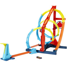 Ігровой набір Трек Хот Вілс Драйвова спіраль ​Hot Wheels Track Builder Unlimited Corkscrew Twist Kit (HDX79)