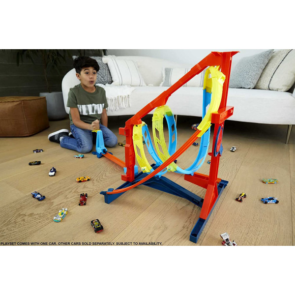Ігровой набір Трек Хот Вілс Драйвова спіраль ​Hot Wheels Track Builder Unlimited Corkscrew Twist Kit Playset (HDX79)