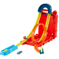 ігровой набір Трек Хот Вілс Каністра для трюків Турботрюки ​Hot Wheels Track Builder Unlimited Fuel Can Stunt Box (HDX78)
