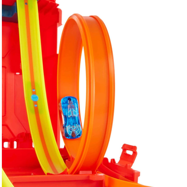 ігровой набір Трек Хот Вілс Каністра для трюків Турботрюки ​Hot Wheels Track Builder Unlimited Fuel Can Stunt Box (HDX78)