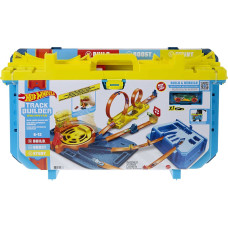 Трек Хот Вілс Коробка з пусковою установкою Hot Wheels Track Builder Unlimited Rapid Launch Builder Box (GVG11)
