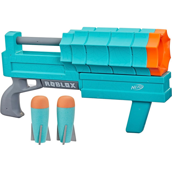 Бластер Нерф Роблокс Укус Акули Nerf Roblox Sharkbite Web Launcher Rocker Blaster Hasbro (F6131)
