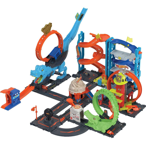 Трек Хот Вілс Супервежа для гонок Hot Wheels City Track Set Race Tower  (HKX43)