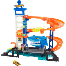 Трек Хот Вілс Втеча від акули Hot Wheels City Shark Escape (HDP06)