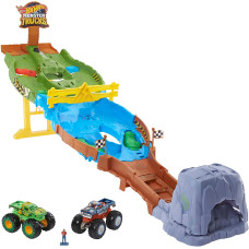 Трек Хот Вілс Монстер тракс Божевільна гонка Hot Wheels Monster Trucks Wreckin Raceway (HGV12/HJG32)