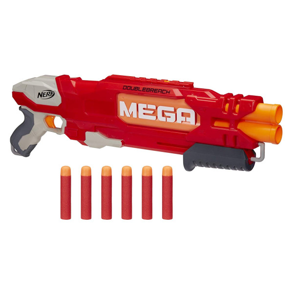 Бластер Нерф Мега Даблбріч Nerf N-Strike Mega Double Breach Blaster Hasbro (B9789)