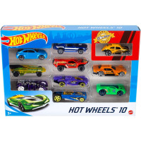 Набір з 10 машинок Хот Вілс в асортименті Hot Wheels 10 Car Gift Pack (54886)