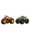 Набір із 2 машинок Хот Вілс Монстер Тракс Hot Wheels Monster Trucks Tri to Cruch Me vs Baja Buster (FYJ64/HLT66)