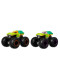 Набір із 2 машинок Хот Вілс Монстер Тракс Hot Wheels Monster Trucks Michelangelo vs Donatello (FYJ64/HNX31)