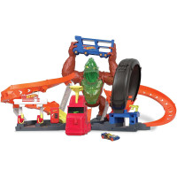 Трек Хот Вілс Атака токсичної горили ​Hot Wheels Track Set City Toxic Gorilla (HBY95)