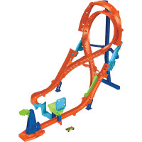 Трек Хот Вілс Вертикальна вісімка ​Hot Wheels Track Set with Figure-8 Jump (HMB15)