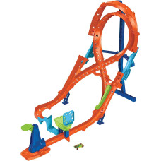 Трек Хот Вілс Вертикальна вісімка ​Hot Wheels Track Set with Figure-8 Jump (HMB15)