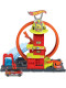 УЦІНКА Ігровий набір Хот Вілс Супер петля з пожежною станцією Hot Wheels Track Set City Super Loop Fire Station (HKX41)