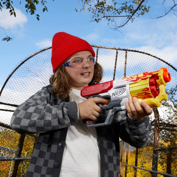 Бластер Нерф Мега Циклон Шок Nerf N-Strike Mega Cyclone Shock Blaster Hasbro (F6324)