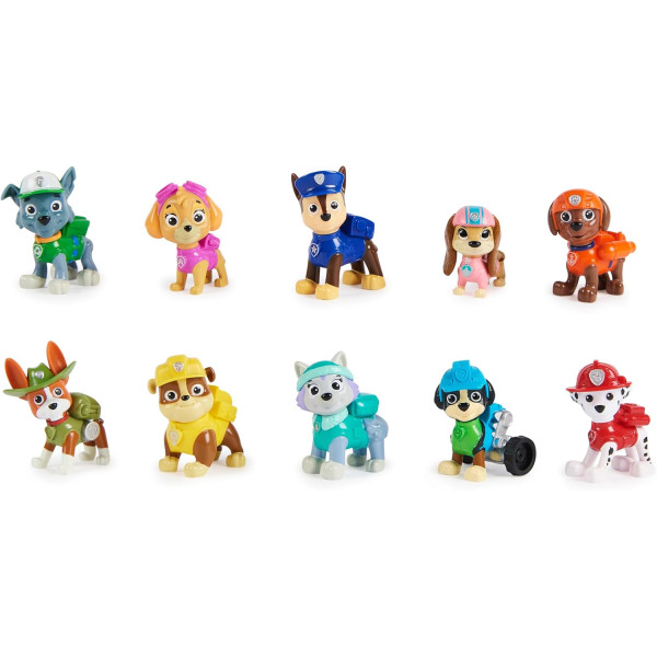 Набір з 10 фігурок Щенячий патруль Paw Patrol 10th Anniversary All Paws On Deck Figures Gift Pack (6065255)