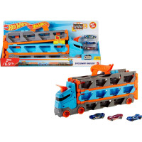 Автовоз транспортер Хот Вілс на 22 машинки Суперперегони Hot Wheels City Speedway Hauler (HGH33)