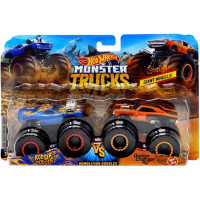 Набір із 2 машинок Хот Вілс Монстер Тракс Hot Wheels Monster Trucks Dodge Charger vs Rodger Dodger (FYJ64/HNX30)