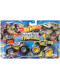 Набір із 2 машинок Хот Вілс Монстер Тракс Hot Wheels Monster Trucks Haul Y'all vs Taxi (FYJ64/HLT67)