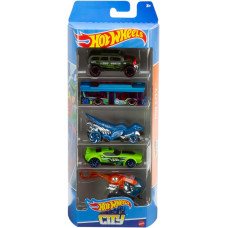Набір з 5 машинок Хот Вілс Hot Wheels SITY 5-Pack (HLY76)