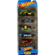 Набір з 5 машинок Хот Вілс Hot Wheels SITY 5-Pack (HTV39)